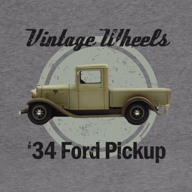 Vintage Wheels - '34 Ford Pickup by DaJellah